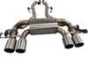 Active Autowerke Active Autowerke Axle-Back Exhaust With Stainless Brushed Tips - G8x - M3/M4 - S58 G8XAxLBckStBru View 1