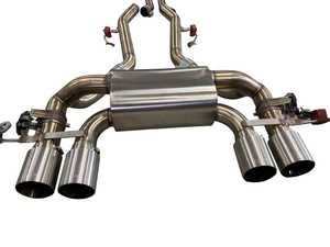 Active Autowerke Axle-Back Exhaust With Stainless Brushed Tips - G8x - M3/M4 - S58