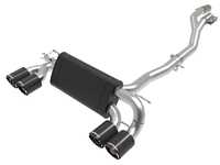 AFE MACH Force-Xp Stainless Steel Cat-Back Exhaust System - Polished, Black, Or Carbon Tips - F87 M2 Competition 49-36350