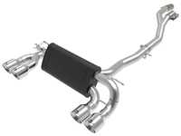 AFE MACH Force-Xp Stainless Steel Cat-Back Exhaust System - Polished, Black, Or Carbon Tips - F87 M2 Competition 49-36350