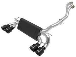 MACH Force-Xp 3 IN To 2-1/2 IN 304 Stainless Steel Cat-Back Exhaust System - F87 M2 Competition - Black