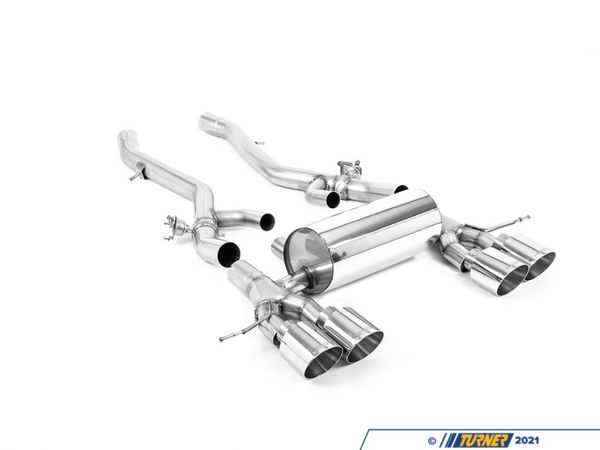 Milltek Sport Milltek Sport Cat Back System with Valved Rear Silencer Bypass - Polished Tips G8x M3/M4 SSXBM1164