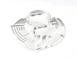 Front Brake Dust Shield - Left
