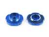 Vargas Turbo Technologies VTT N5X/S55/N2X Triple Billet Cap Kit - Blue - BMW N20/52/54/55 TRIPLECAPBLUE1 View 4