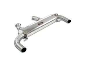 Supersprint Performance Muffler - OEM Tips - Non-Valved