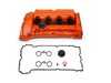 Bremmen Parts Upgraded Aluminum Valve Cover Kit - Orange Paint  11127646555M View 1