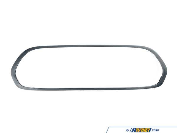 Bremmen Parts Grille Frame - Black 51137449207