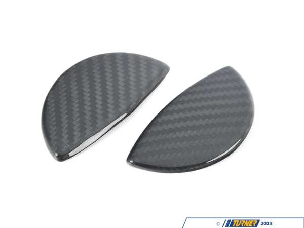 ECS MINI R5X Carbon Fiber Covers For Washer Headlights - Set 61672752559