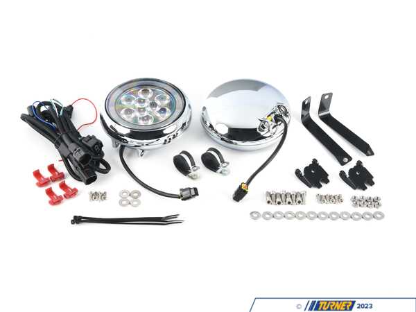 Led Rally Lights V-130023 - LED Rally Light Set - Silver/Chrome F55 F56 F57 | Turner ...