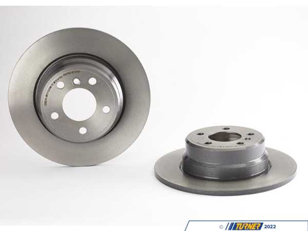 Brembo Brembo Premium UV Coated OE Rotor Set Rear - E53 X5 08.7019.81KT