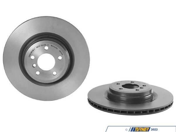 Brembo Brembo Premium UV Coated OE Rotor Set Rear 09.c314.11KT