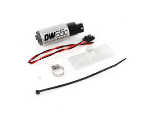 DeatschWerks 265LPH DW65C In-Tank Fuel Pump W/  9-1030 Install Kit (E30)