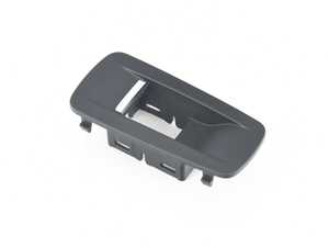Genuine BMW Switch Cover, Front Passenge - Schwarz