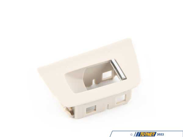 Genuine BMW TRIM FOR POWER WINDOW, RIGHT 51427438808