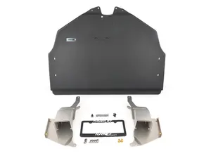 Turner E39 M Aluminium Skid Plate - Wrinkle Black Powder Coat 