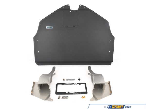 Turner Motorsport Turner E39 M Aluminium Skid Plate - Wrinkle Black Powder Coat  028196tms0KT