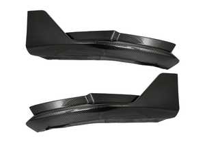 M Performance Style Dry-Carbon Fiber Rear Bumper Splitters - G82 M4