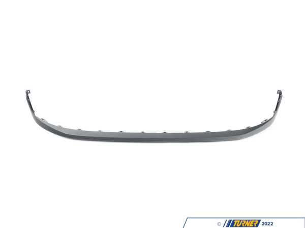 Bremmen Parts Black Band Spoiler - Front Bumper  51117301622