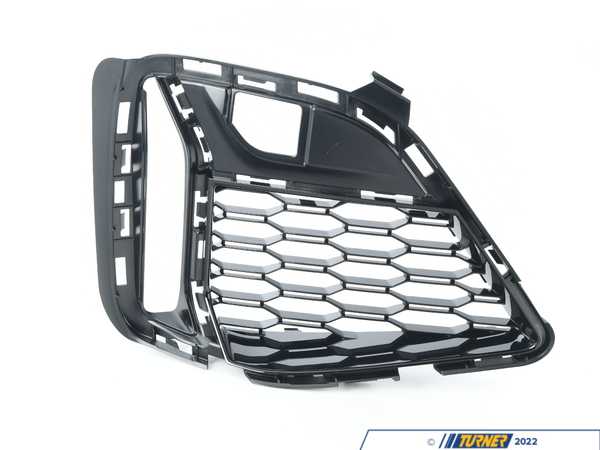Genuine BMW GRILL, AIR INTAKE, OPEN, RIG 51118075650