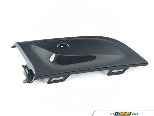 Genuine BMW TRIM GRILL, RIGHT WITH PDC 51128089210