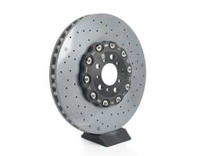Genuine BMW Carbon Ceramic Brake Rotor, - 34112284802 - F10 M5, F13 M6