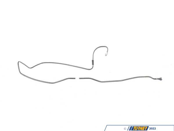 Genuine BMW FEED LINE, REAR 16127404095
