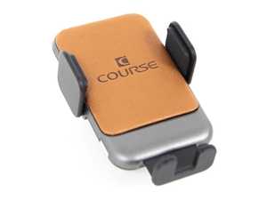 Course Motorsports AutoGrip Wireless Induction Charger - Tan Leather - BMW & Mini