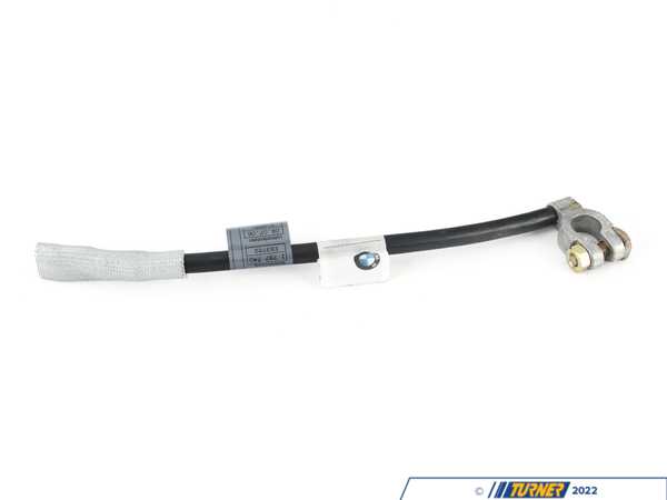 Genuine BMW Genuine BMW Battery Cable Negative - 12421737741 12421737741