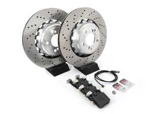 Brake Rotor And Pad Replacement Package - Rear - F8X M2 M3 M4