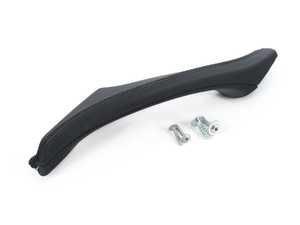 Genuine BMW Interior Handle, Leather Right Schwarz - 51418047934 - F10