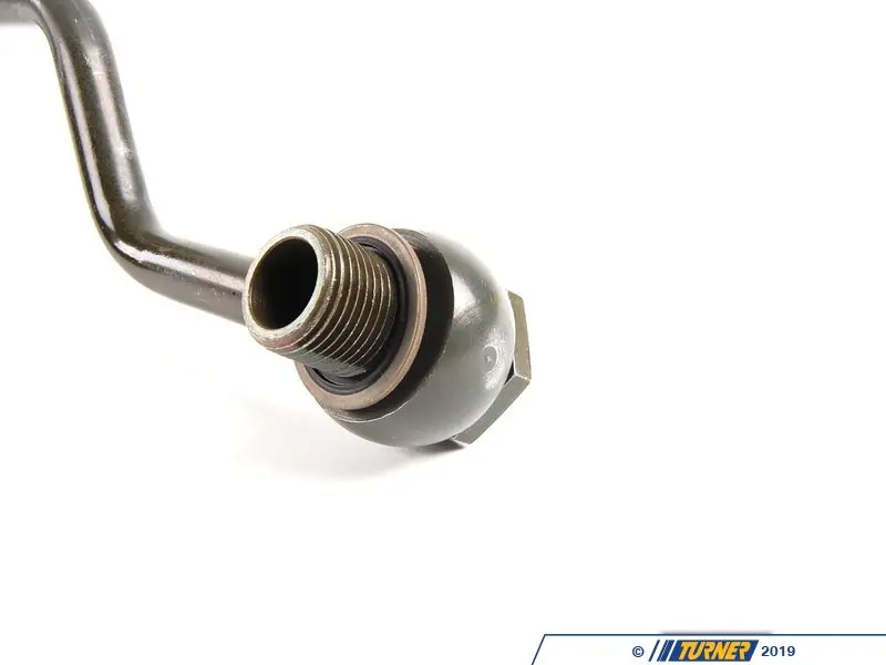 2-Piece Engine Oil Cooler Hose Set – Inlet & Outlet – Fits BMW 535i, 640i, 740i (F02, F05, F06)