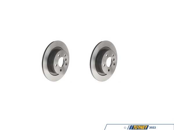 Brembo Rear Brake Rotors - Pair - (280x10) 34216799367bKT