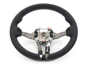 Genuine BMW F80 M3, F82 M4 M Sports Steering Wheel Leather, Heated - 32307847607