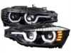 Spec-D Tuning Upgraded Projector Headlights - Gloss Black Housing/Clear Lens - F30 LHPF3012BKTM View 1
