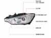 Spec-D Tuning Upgraded Projector Headlights - Chrome Housing/Clear Lens - F30 LHPF3012TM View 2