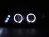 Spec-D Tuning Spec D LED Halo Projector Headlights - Matte Black Housing/Clear Lens - E39 2LHPE3997JMTM View 2