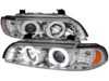 Spec-D Tuning Spec D LED Halo Projector Headlights - Chrome Housing/Clear Lens - E39 2LHPE3997TM View 1
