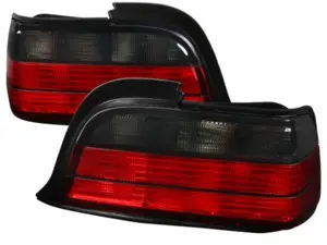 BMW E36 Alteza Tail Light Set - Red/Smoke