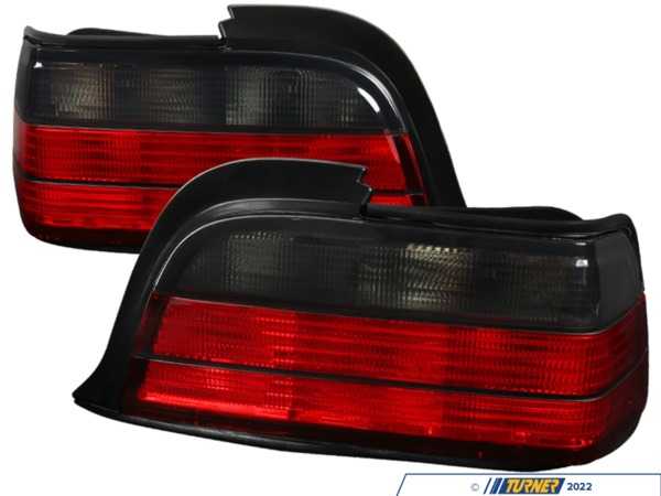 Spec-D Tuning BMW E36 Alteza Tail Light Set - Red/Smoke LTE362RGAPC