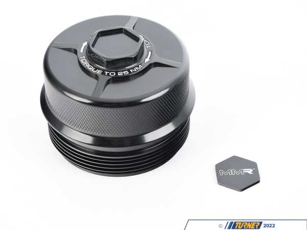 MMX Performance MMX Oil Filter Housing - Black MMR03-0101-BL