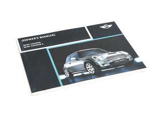 Genuine MINI Owner's Handbook R50, R53 - 01410156724