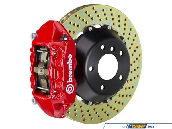 【別注限定 キャンディレッド】本物 brembo 6POT & 4POTセット 1P1.8517A2 - Brembo GT 4 Piston Front Big Brake Kit - 365x29mm