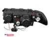 Spec-D Tuning LED Dual Halo Projector Headlight Set - Chrome Housing/Clear Lens - E38 LHPE3895TM View 3