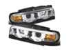 Spec-D Tuning LED Dual Halo Projector Headlight Set - Chrome Housing/Clear Lens - E38 LHPE3895TM View 1