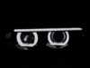 Spec-D Tuning LED Dual Halo Projector Headlight Set - Gloss Black Housing/Smoke Lens - E38 LHPE3895GTM View 2
