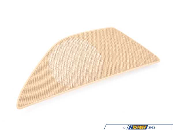 Genuine BMW Genuine BMW Cover F Left Loudspeaker Venetobeige - 51417225969 - F10 51417225969