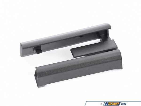 Genuine BMW Genuine BMW Cover, Seat Rail, Front Left - Schwarz 52107324971