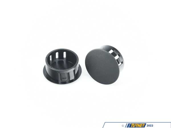 ECS Valve Cover Cover Cap Black - Set Of 2 11127646555PKT