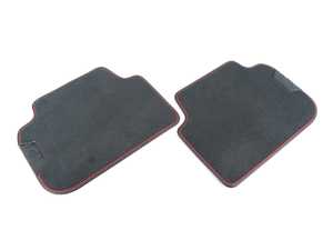 Rear Carpet Factory Floor Mats Set JCW Pro Newer Design - Priced As Set 