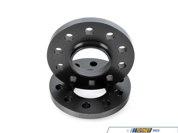 H&R 15mm DR Wheel Spacers 5x120 14x1.25 - Black 3075742SW